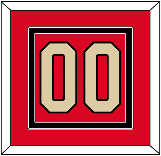 Canada Men’s Hockey Number - 2025 4 Nations Red - Signature Tier 2