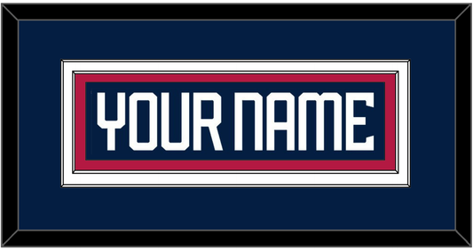 United States Men’s Hockey Nameplate - 2025 4 Nations Blue - Signature Tier 3