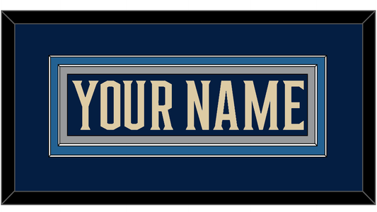 Columbus Nameplate - Alternate Navy Blue - Signature Tier 2