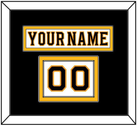 Boston Nameplate & Shoulder Number
