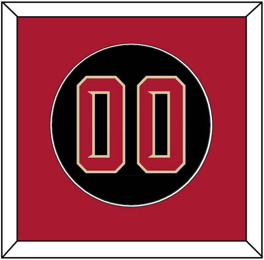Arizona Number - Alternate Black (2020-2023) - Essential Tier 2