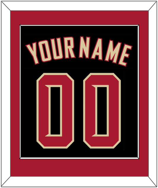 Arizona Name & Number - Alternate Black (2020-2023) - Essential Tier 2