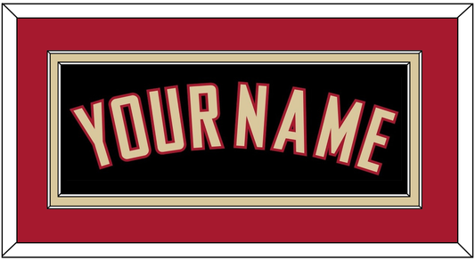 Arizona Name - Alternate Black (2020-2023) - Signature Tier 3