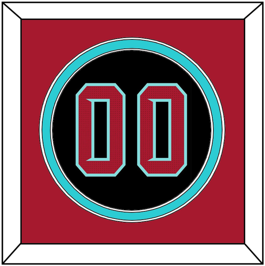 Arizona Number - Alternate Black - Signature Tier 3