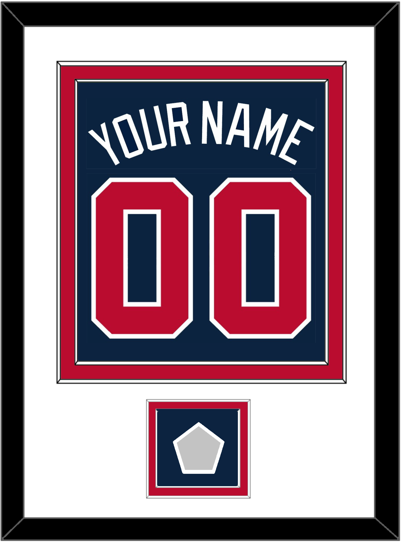 Atlanta Legacy Name & Full-Size Number - Combined