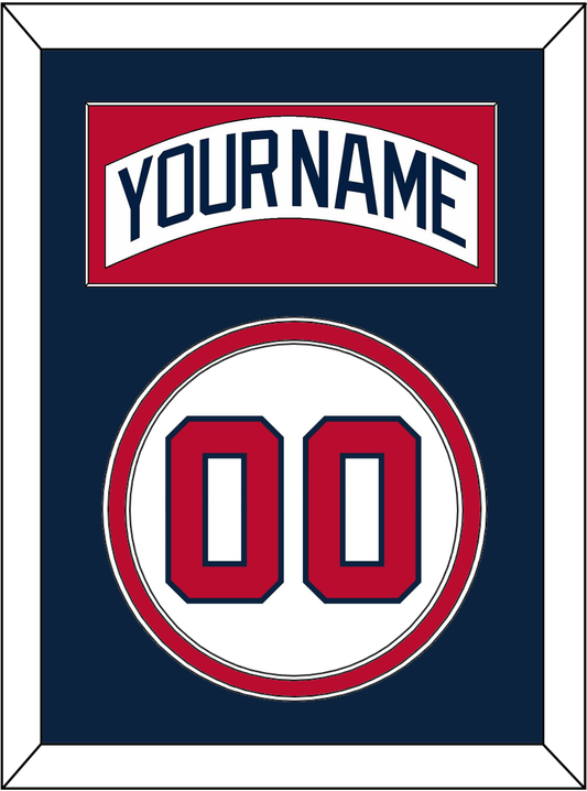 Atlanta Nameplate & Full-Size Number - Split