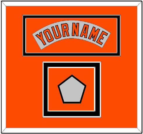 Baltimore Nameplate & World Series Jersey Patch - Road Gray (1978-1988) - Signature Tier 3