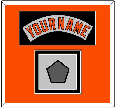 Baltimore Nameplate & World Series Jersey Patch - Road Gray (1978-1988) - Signature Tier 7