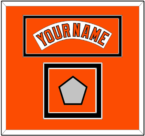 Baltimore Nameplate & World Series Jersey Patch - Home White (1978-1988) - Signature Tier 3