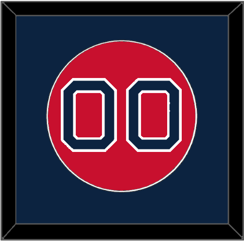 Boston Number - Alternate Red - Essential Tier 2
