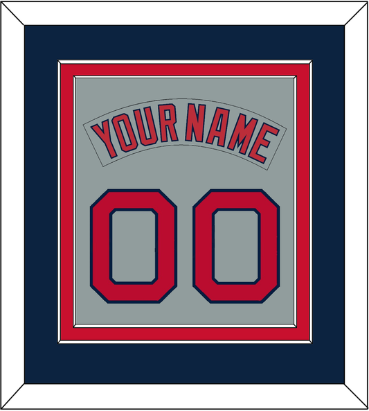 Boston Nameplate & Full-Size Number - Combined