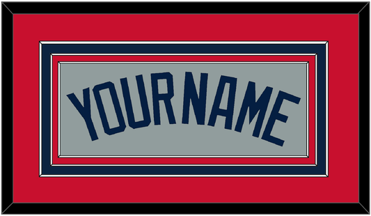 Boston Name - Road Gray (2009-2013) - Premier Tier 2