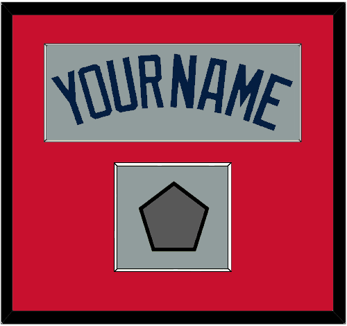 Boston Name & World Series Champions Patch - Road Gray (2009-2013) - Essential Tier 2