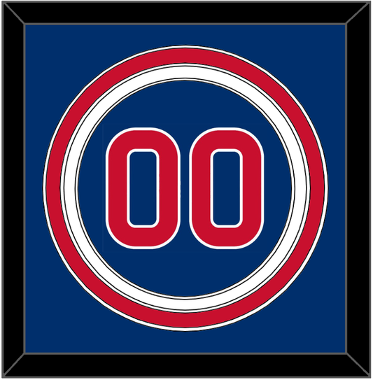 Chicago Number - Alternate Blue - Premier Tier 2