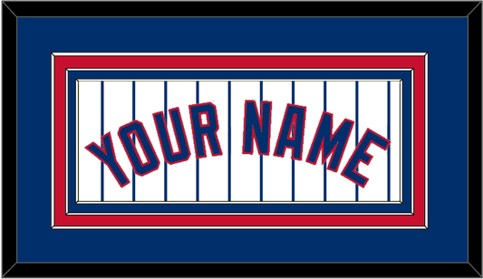 Chicago Name - Home White Pinstripes - Premier Tier 2