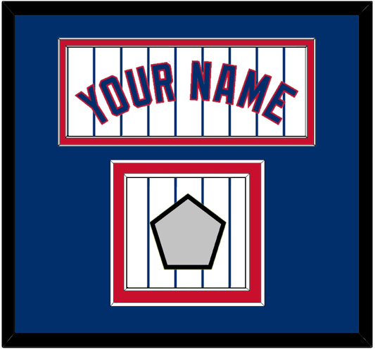Chicago Name & 2016 World Series Jersey Patch - Home White Pinstripes - Signature Tier 2