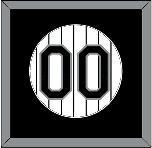 Chicago Number - Home White Pinstripes - Essential Tier 1