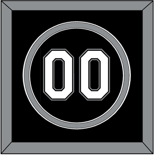 Chicago Number - Alternate Black - Signature Tier 2