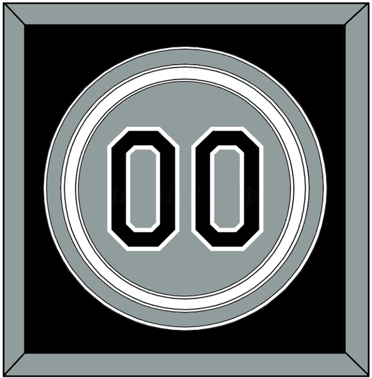 Chicago Number - Road Gray - Premier Tier 3