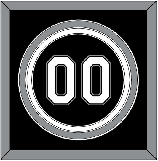 Chicago Number - Alternate Black - Premier Tier 2