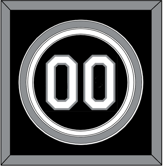 Chicago Number - Alternate Black (1991-1992) - Premier Tier 2