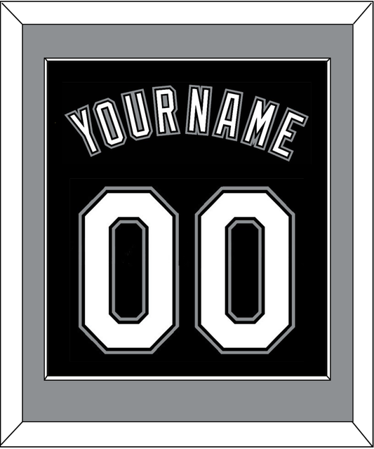 Chicago Name & Number - Alternate Black - Essential Tier 2