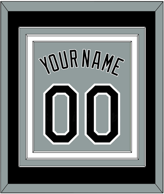 Chicago Name & Number - Road Gray - Premier Tier 3