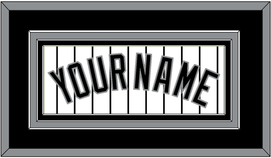 Chicago Name - Home White Pinstripes - Premier Tier 2