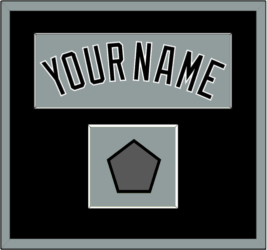 Chicago Name & World Series Champions Patch - Road Gray - Essential Tier 2