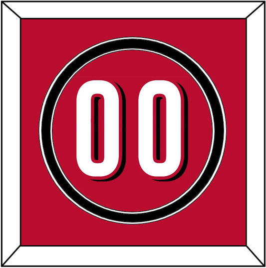 Cincinnati Number - Alternate Red - Signature Tier 2