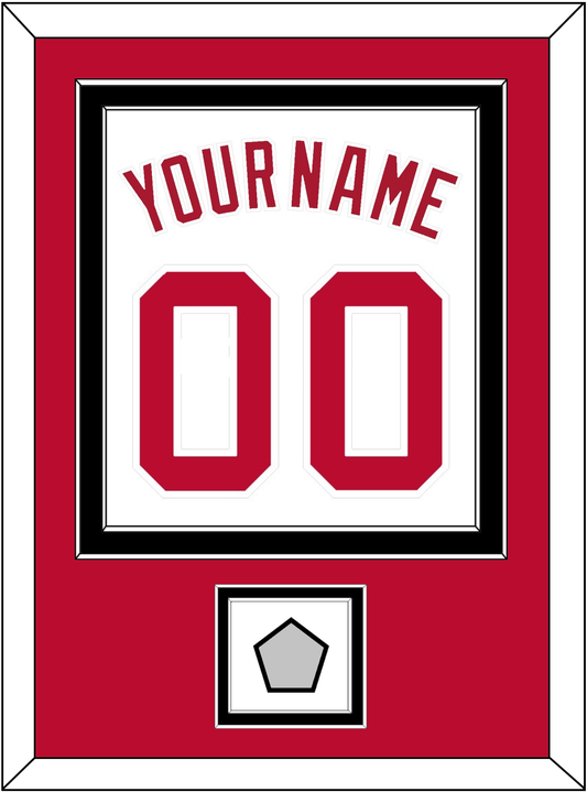 Cincinnati Name, Number & World Series Jersey Patch - Home White (1988-1992) - Signature Tier 2