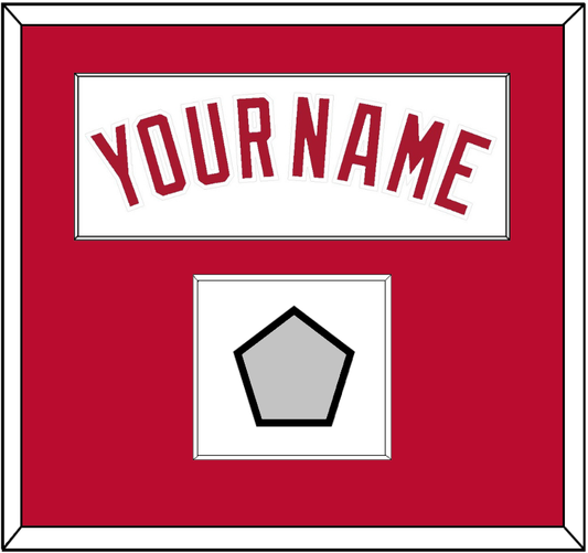 Cincinnati Name & World Series Jersey Patch - Home White (1988-1992) - Essential Tier 1