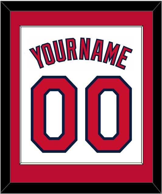 Cleveland Name & Number - Home White (2012-2021) - Essential Tier 2