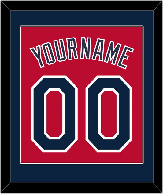 Cleveland Name & Number - Alternate Red (2019-2021) - Essential Tier 2