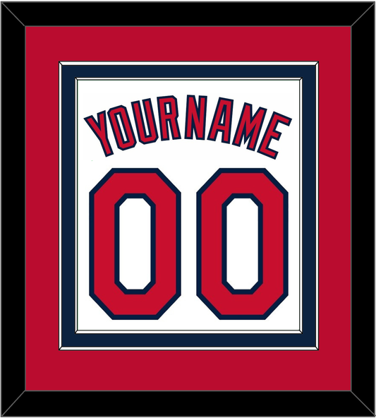Cleveland Name & Number - Home White (2012-2021) - Signature Tier 4