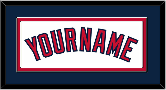 Cleveland Name - Home White (2012-2021) - Signature Tier 3