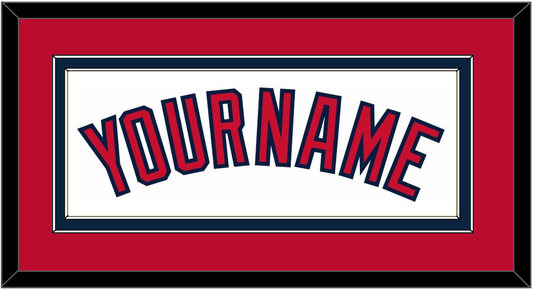 Cleveland Name - Home White (2012-2021) - Signature Tier 4