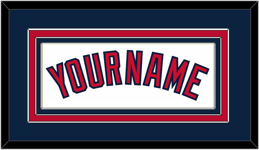 Cleveland Name - Home White (2012-2021) - Premier Tier 2