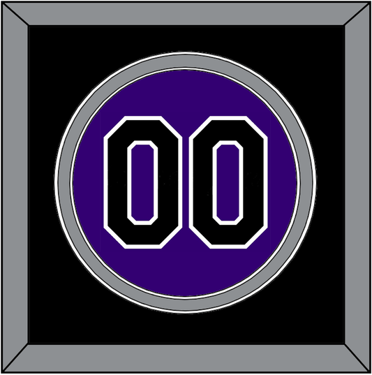 Colorado Number - Alternate Purple - Signature Tier 2