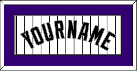Colorado Name - Home White Pinstripes - Essential Tier 1