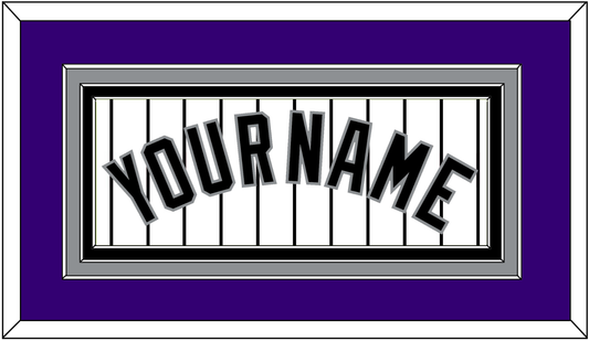 Colorado Name - Home White Pinstripes - Premier Tier 2