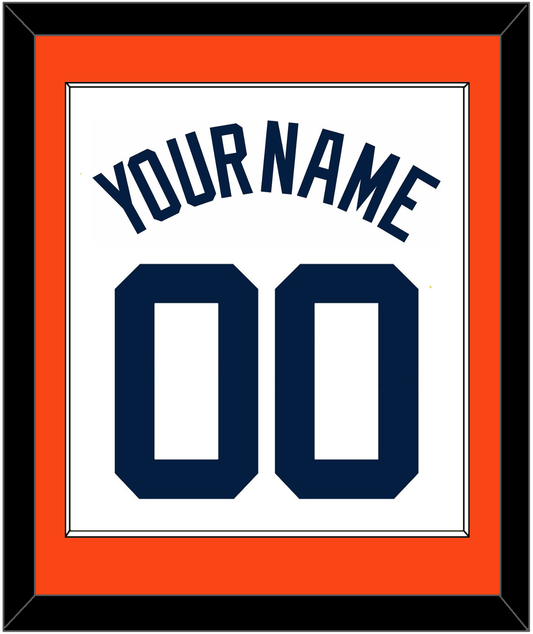 Detroit Name & Number - Home White - Essential Tier 2