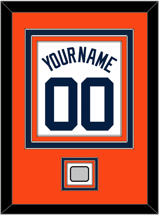 Detroit Name, Number & World Series Patch - Home White (1972-2017) - Premier Tier 3