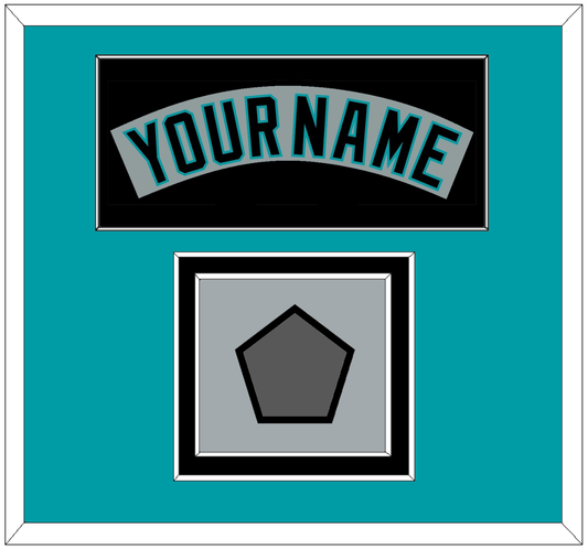 Florida Nameplate & World Series Patch - Road Gray (1993-2001) - Signature Tier 6