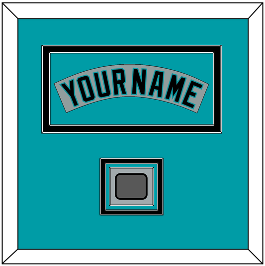 Florida Nameplate & World Series Patch - Road Gray (1993-2001) - Premier Tier 4