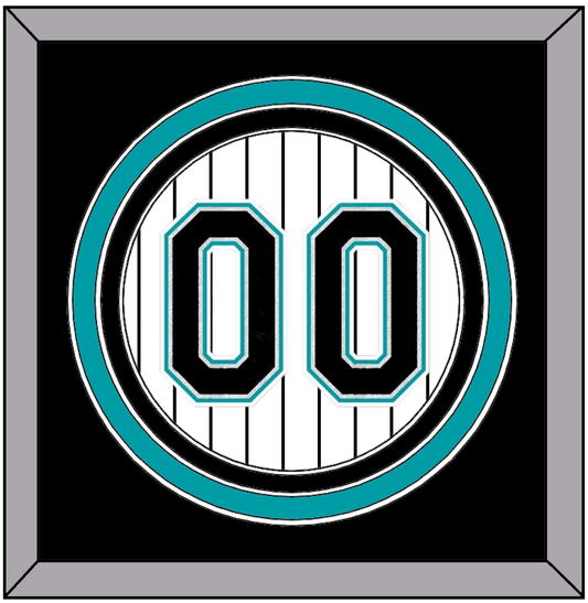 Florida Number - Home White Pinstripes (2003-2011) - Premier Tier 3