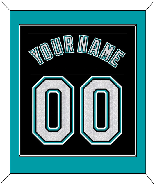 Florida Name & Number - Alternate Black (2003-2011) - Essential Tier 2