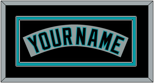 Florida Nameplate - Road Gray (1993-2001) - Signature Tier 4