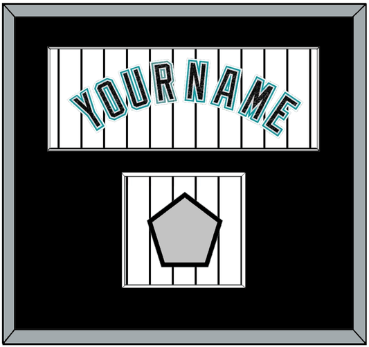 Florida Name & 2003 World Series Champions Patch - Home White Pinstripes (2003-2011) - Essential Tier 2
