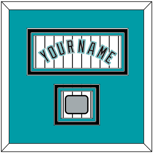 Florida Name & 2003 World Series Champions Patch - Home White Pinstripes (2003-2011) - Premier Tier 2
